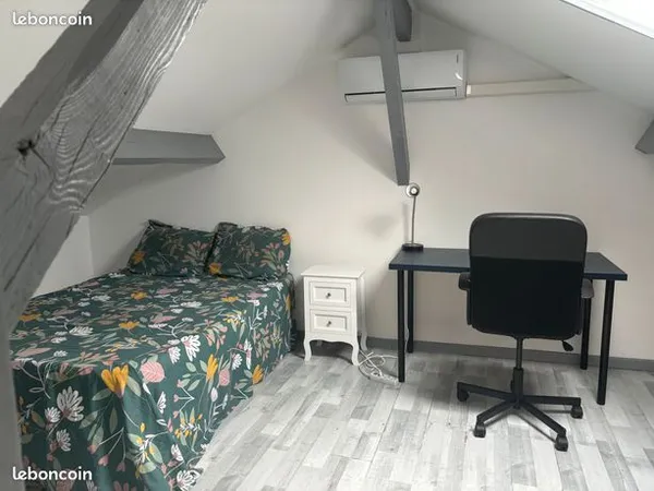 Chambre meublée à louer en colocation - Montmagny