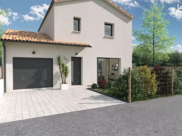 Projet de construction d'une maison 102 m² avec terrain à PONT-SAINT-MARTIN (44)