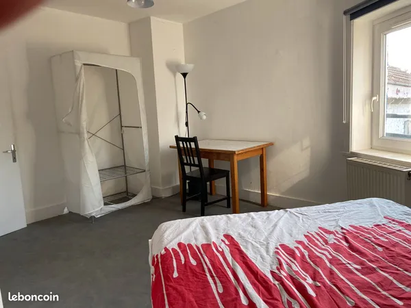 Grande chambre dans une maison agréable axe Lille Villeneuve d'ascq