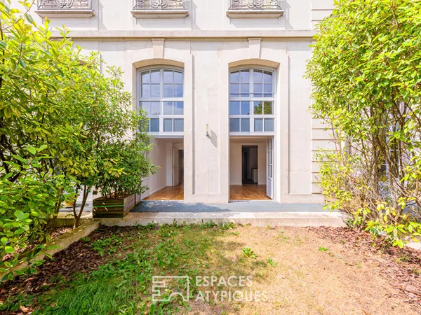 Triplex singulier avec jardin confidentiel à Pontoise