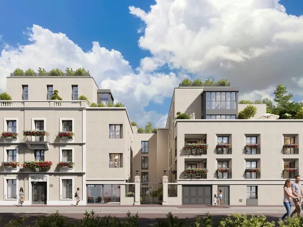 Vends appartement - 107.32 m² - 5 pièces - Saint-Cloud 92210