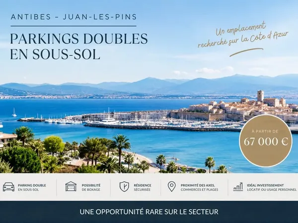 PARKING DOUBLE EN SOUS-SOL