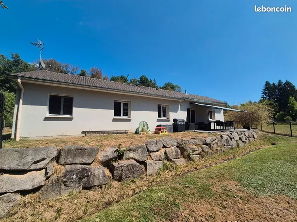 Maison plain pied 151m² 4 chambres