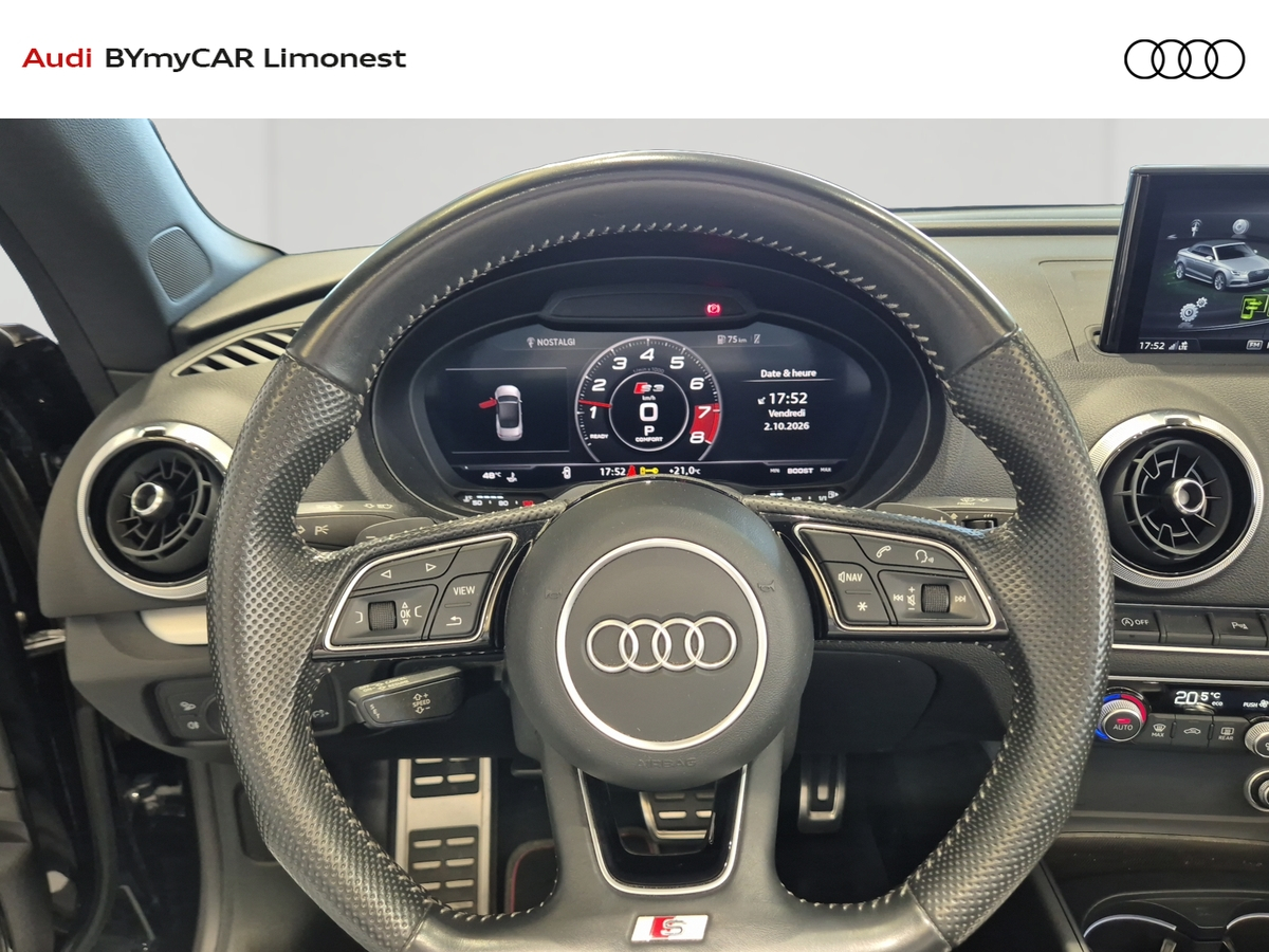 Audi S3 Cabriolet TFSI 300 ch S tronic 7 Quattro — photo 10
