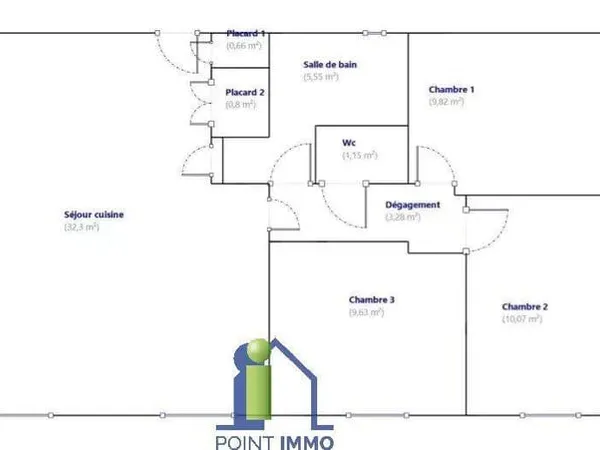 Maison 4 pièces 73 m²