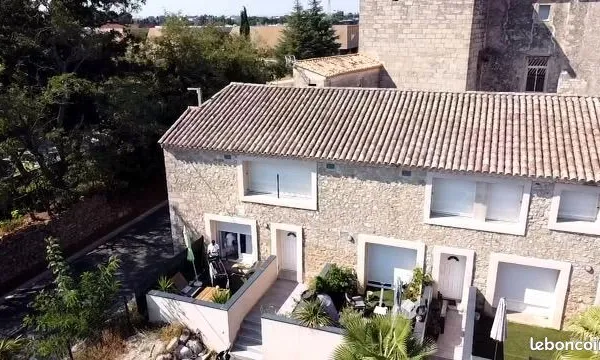 Maison 2 chambres terrasse proche de la mer
