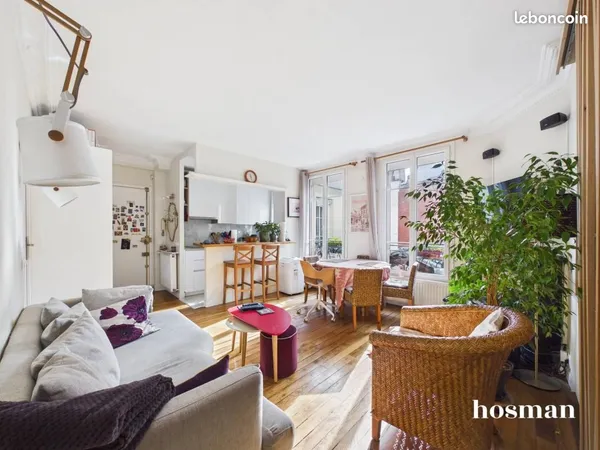 Appartement 3 pièces 55 m²