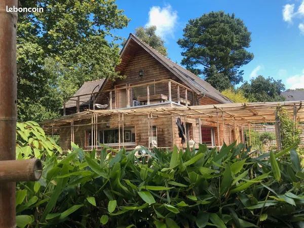 Particulier à particulier - maison contemporaine en bois - perros-guirec / la clarté - 170 m² - 510 
