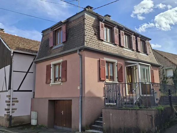 Maison de village de 70m2 avec garage et jardin