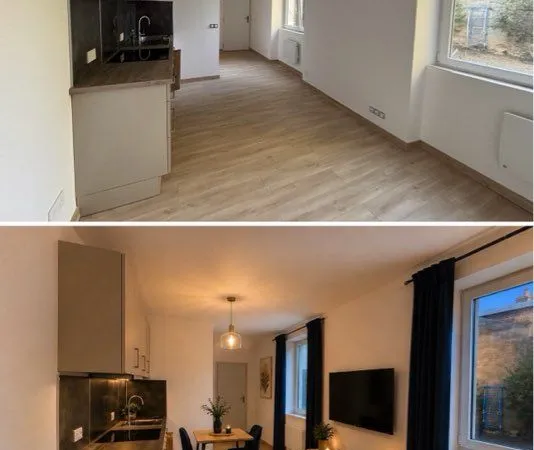 Studio 25 m² entièrement rénové - Centre Sellières - 410