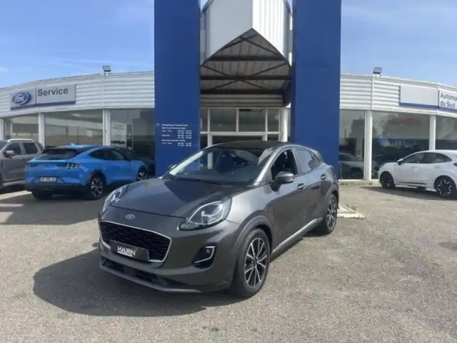 Ford Puma 1.0 flexifuel 125ch s&amp;s mhev titanium business — photo 1