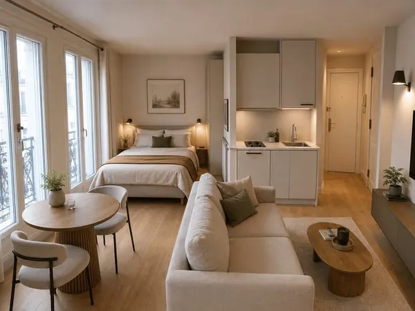 Appartement 1 pièce 28 m²