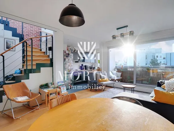 Vends duplex/triplex - 116 m² - 5 pièces, 4 chambres - Saint-Cloud 92210