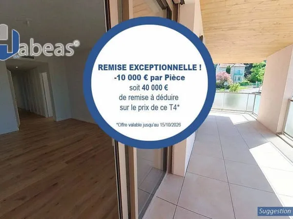 Appartement 4 pièces 86 m²