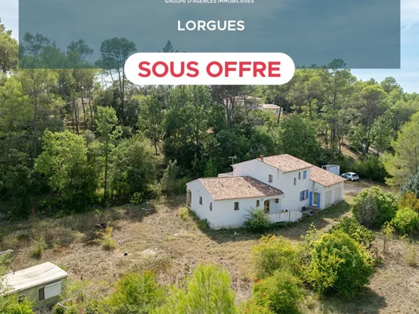 EXCLUSIVITÉ ! Maison Lorgues 5 pièces 150 m² - Terrain 4428 m² - Dépendance 60 m²