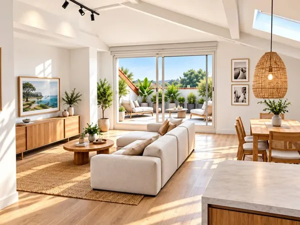 SAINT-MARTIN-DE-SEIGNANX - Magnifique appartement T4 de 2 te