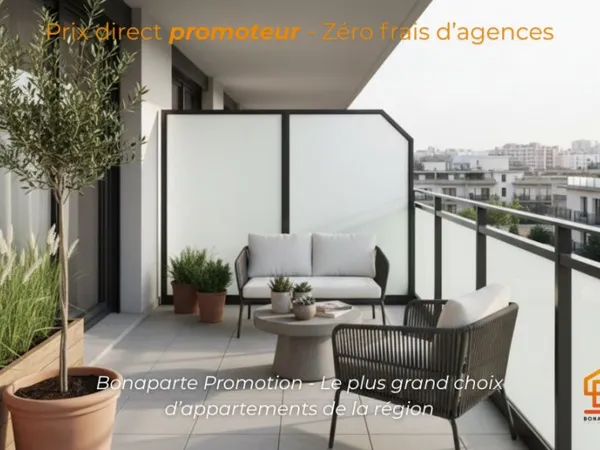 Appartement 2 pièces 40 m²