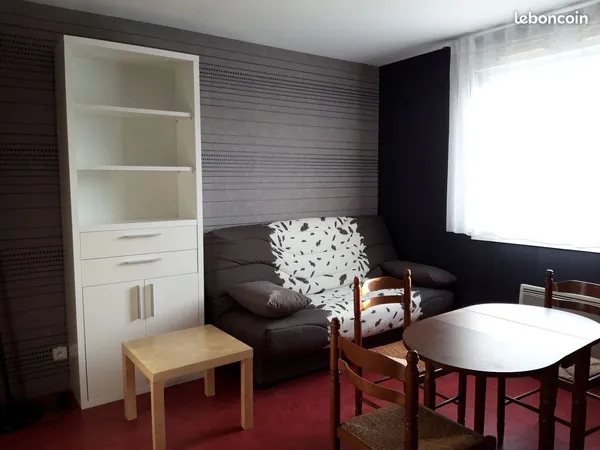 A louer Studio meublé de 21 m2 - MALZEVILLE