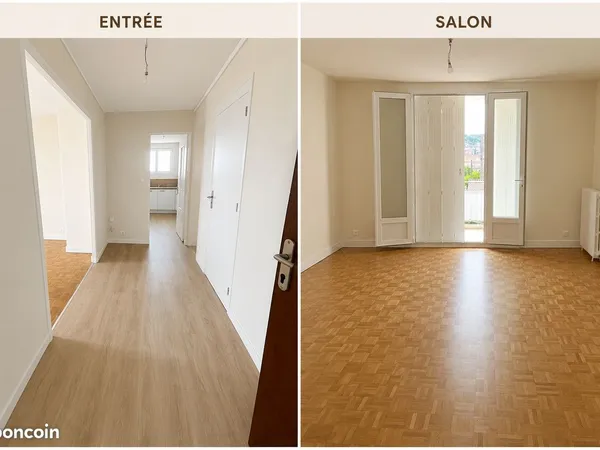 Appartement T3 entièrement rénové avec parking - 64m2 - Quartier Barnabé