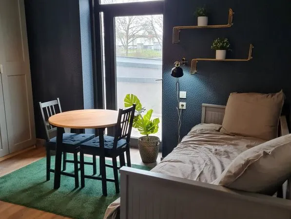 Ay sur moselle coquet studio meuble avec terrasse