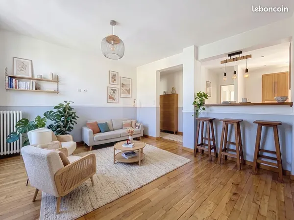 2 pièces 43 m² traversant - Nanterre La Boule - Clémenceau Futur Métro 15