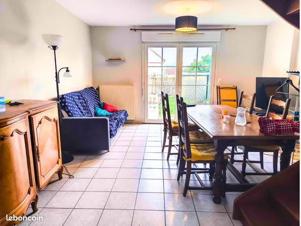 Maison 3 pièces avec jardin