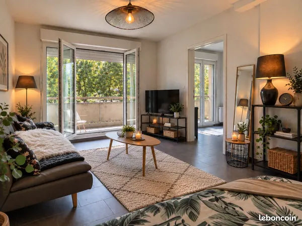 Appartement 30 m² avec balcon - Étrembières - 950 /mois