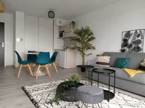 T2 meublé Capucins 40m2