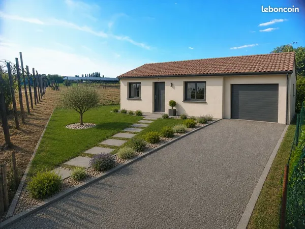 Terrain plat constructible