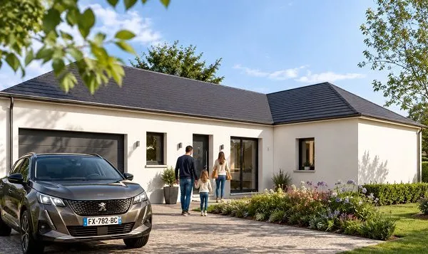 Projet de construction d'une maison 92 m² avec terrain à PLUMAUDAN (22)