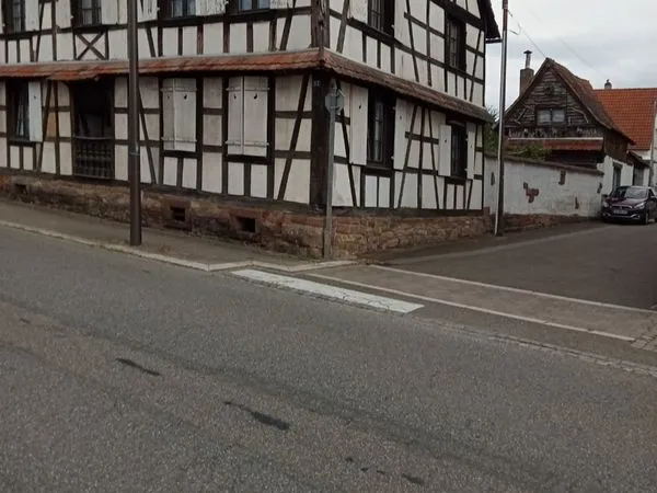 Maison alsacienne très rare sur hatten