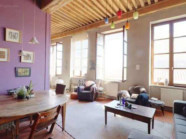 Rare - Duplex en dernier étage - Vue Imprenable sur Lyon
