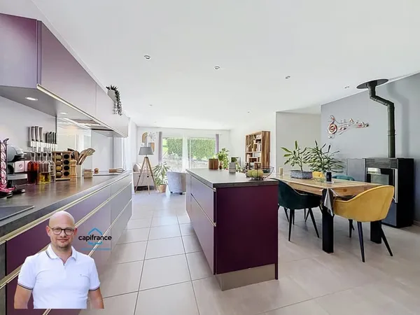Maison à vendre 5 pièces SAINT GEOIRE EN VALDAINE (38) sur 1000m2 de terrain