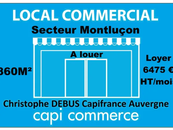 Commerce 1 pièce
