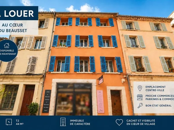 Appartement T2 MEUBLE, 2ème étage sans ascenseur