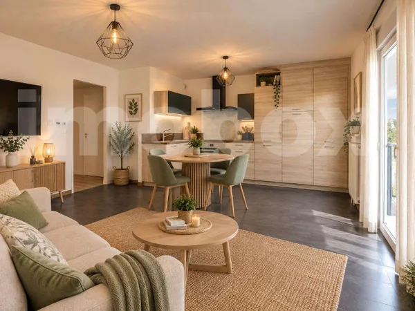 Appartement 3 pièces 58 m²