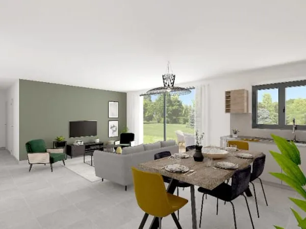 Maison neuve 5 pièces 101 m²