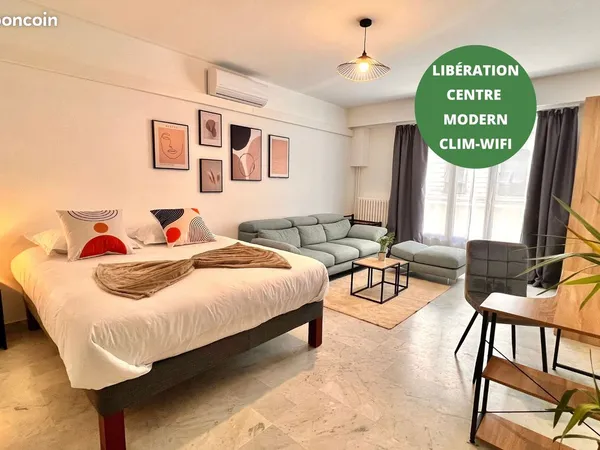 🏡 Colocation pour 2 étudiants - Appartement de 60 m² avec balcon