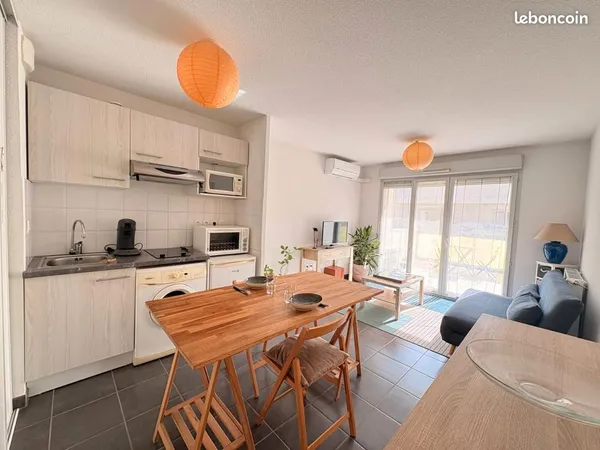 T2 35 m² + terrasse 9 m² | Meublé | Parking | Toulouse