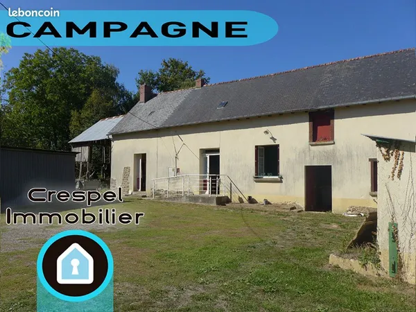 Longère 5 pièces 58 m²