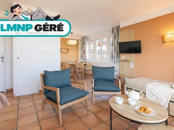 Appartement en résidence tourisme - LMNP 100 % géré