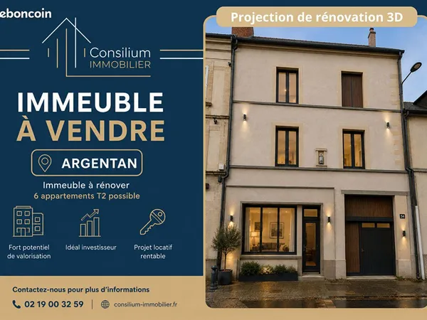 Immeuble 12 pièces 210 m²