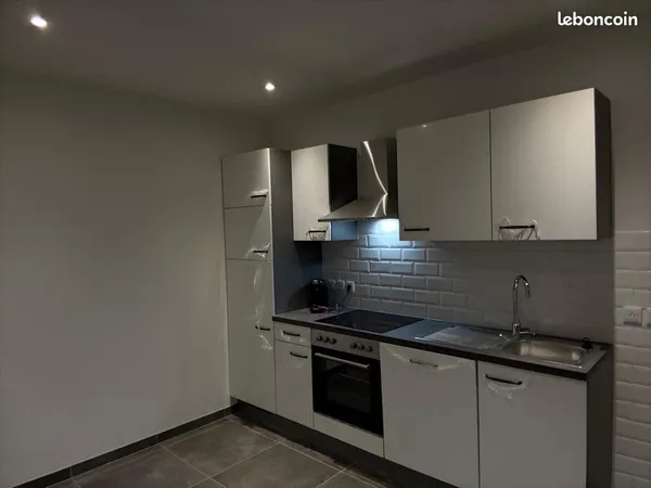 Maison rénovée 3 ch avec jardin à Falck - À louer