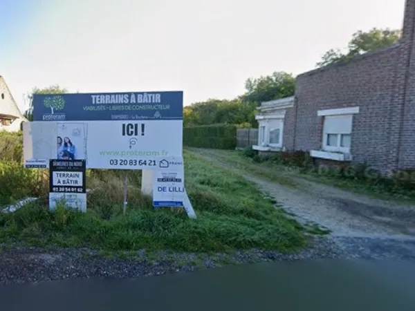 Terrain 400 m²