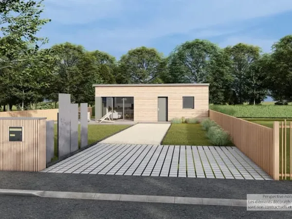Maison neuve 3 pièces 60 m²
