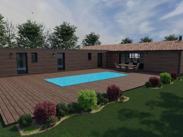 CREON TERRAIN DE 760 M²