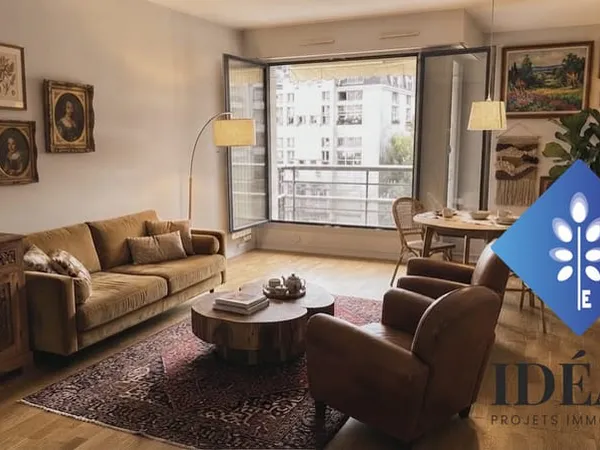 Appartement 4 pièces traversant