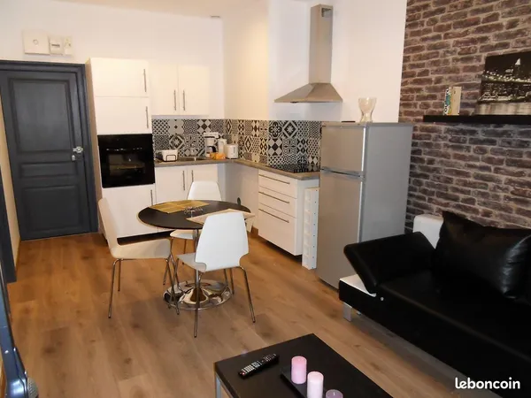 Super f2 avec parking et jardin collectif