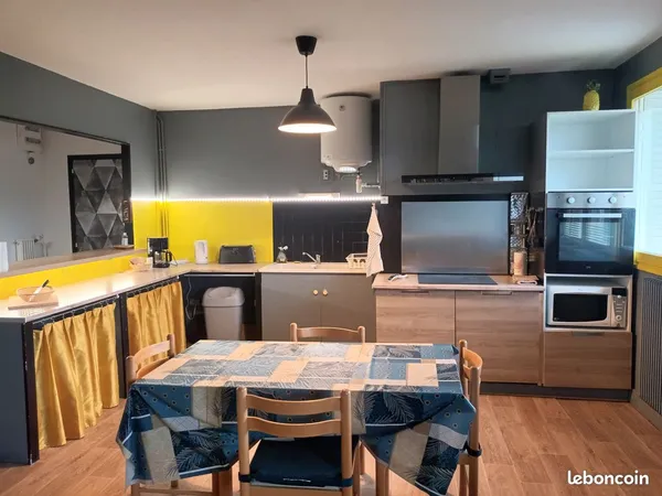 Spacieux appartement meublée de 95M2