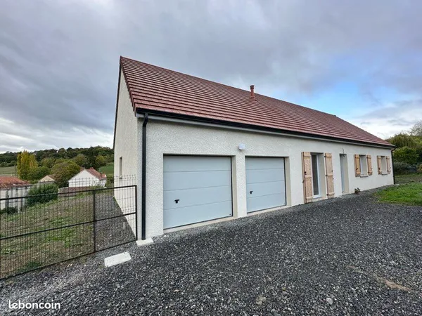 Maison récente de plain-pied